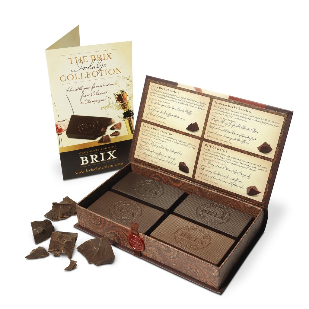 Brix Chocolate Wine Gift Set
